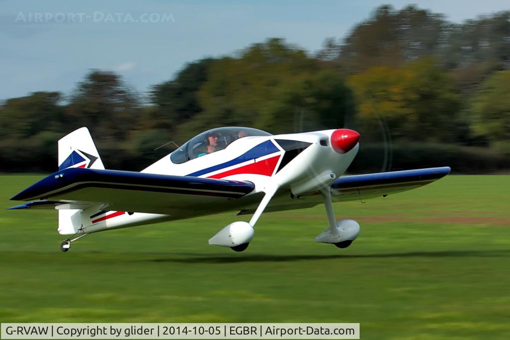 G-RVAW, 2000 Vans RV-6 C/N PFA 181-13234, Landing