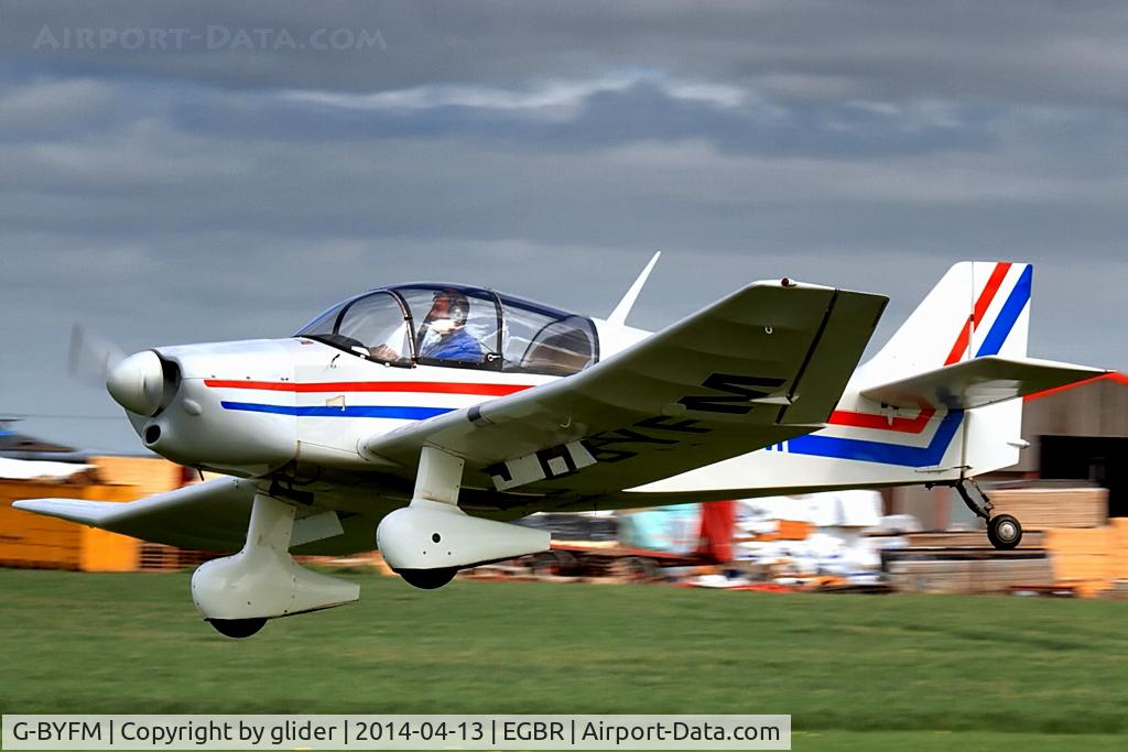 G-BYFM, 2000 Jodel DR-1050 M1 Excellence Replica C/N PFA 304-13237, arrival