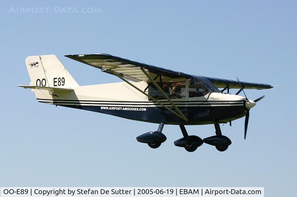 OO-E89, 2005 Rans S-6ES Coyote II C/N 11041623, @ Amougies, Belgium