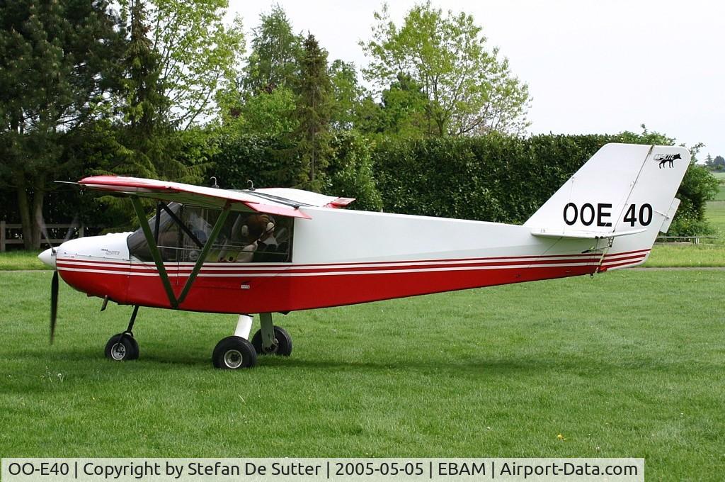 OO-E40, 2004 Rans S-6ES Coyote II C/N 08031512, @ Amougies, Belgium