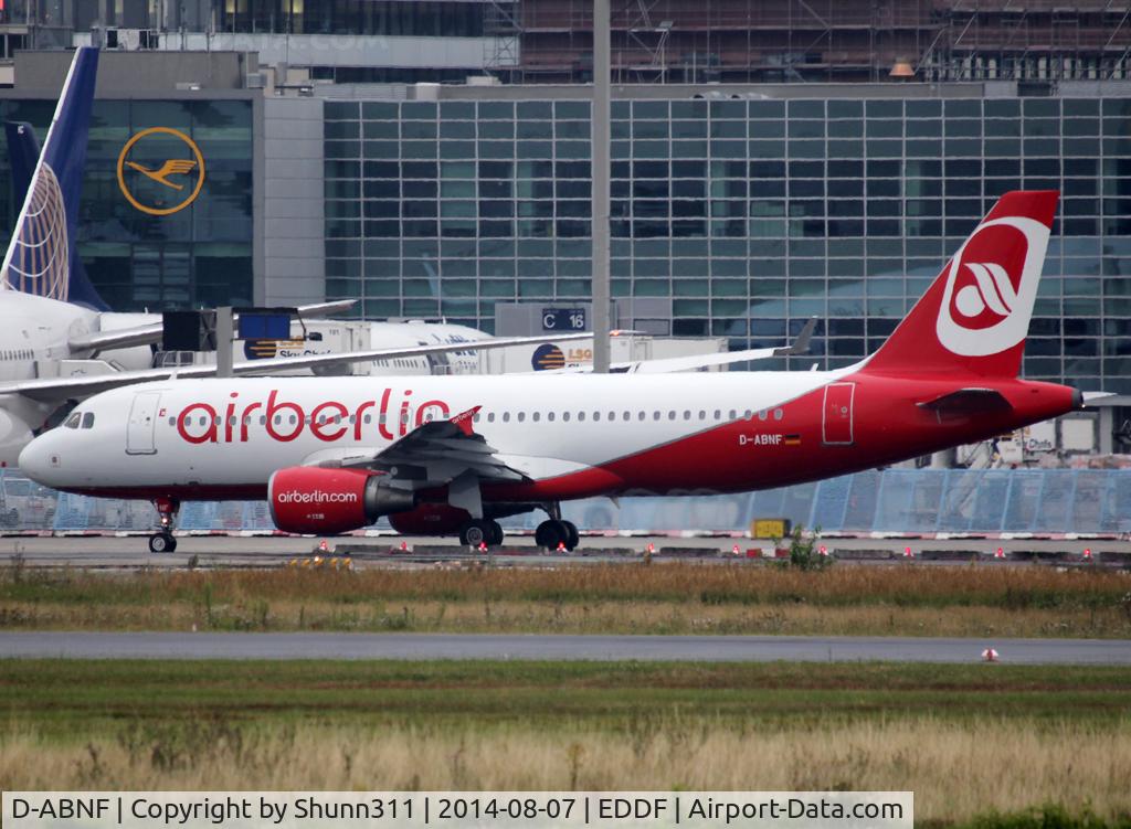 D-ABNF, 2003 Airbus A320-214 C/N 1961, Taxiing for departure...