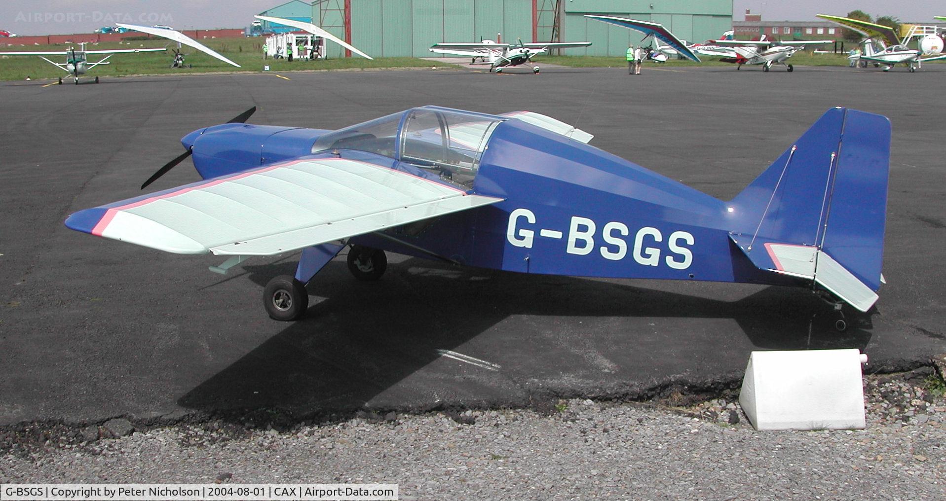 G-BSGS, 1990 Rans S-10 Sakota C/N PFA 194-11724, This Rans S-10 Sakota attended the 2004 Carlisle Fly-in.