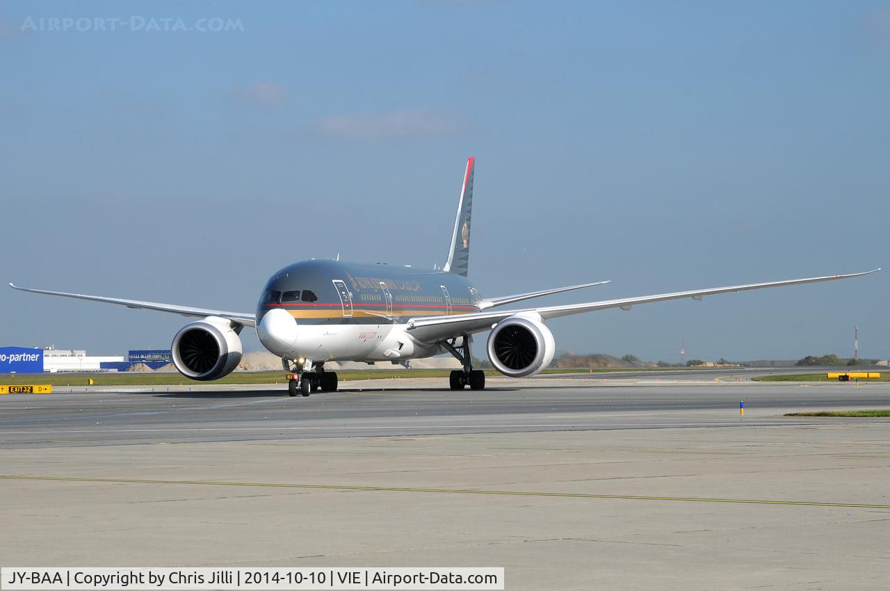 JY-BAA, 2014 Boeing 787-8 Dreamliner C/N 37983, Royal Jordanian
