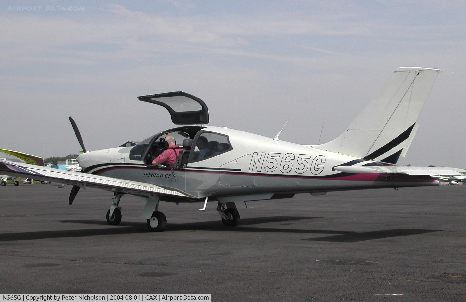 N565G, 2002 Socata TB-20 C/N 2140, Another view of this SOCATA TB-20 Trinidad which was a visitor to the 2004 Carlisle Fly-in.