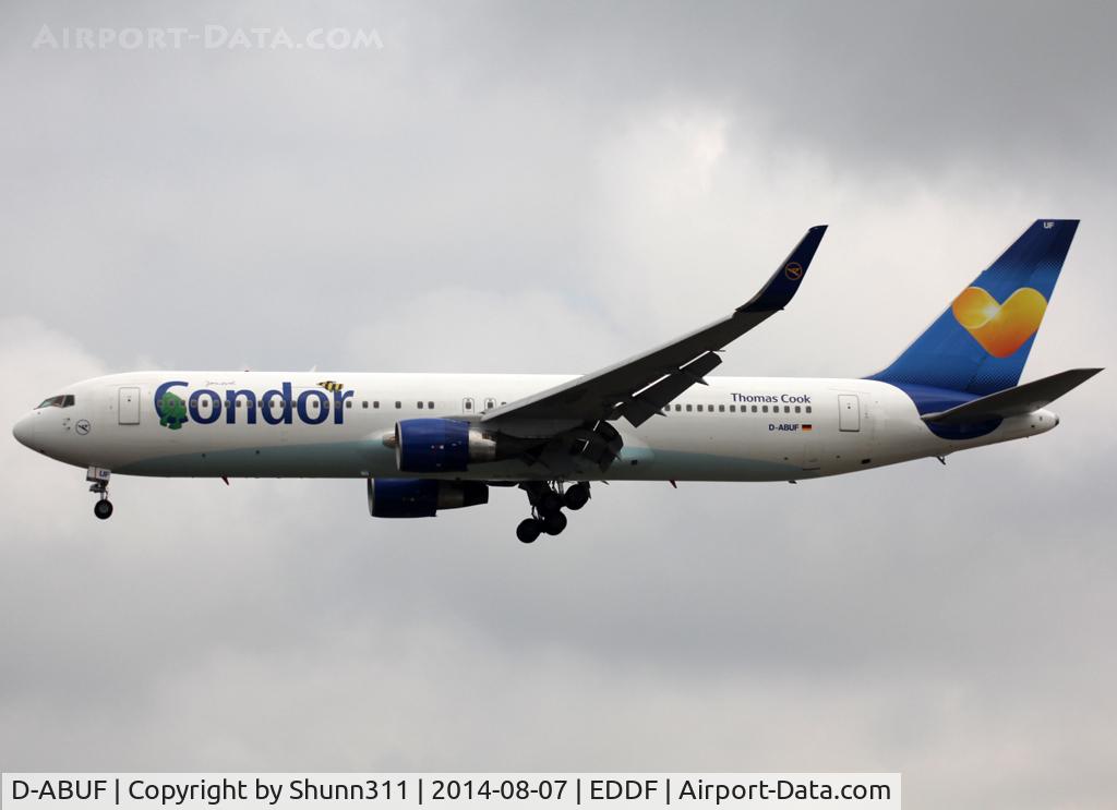 D-ABUF, 1994 Boeing 767-330/ER C/N 26985, Landing rwy 25L