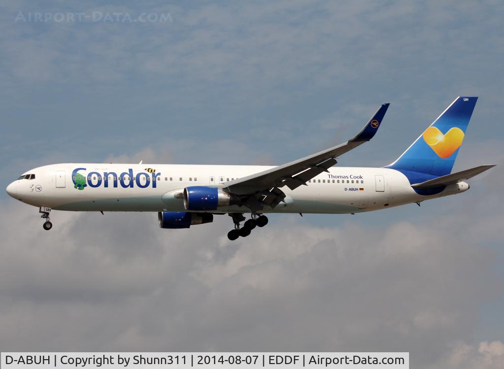 D-ABUH, 1994 Boeing 767-330/ER C/N 26986, Landing rwy 25L