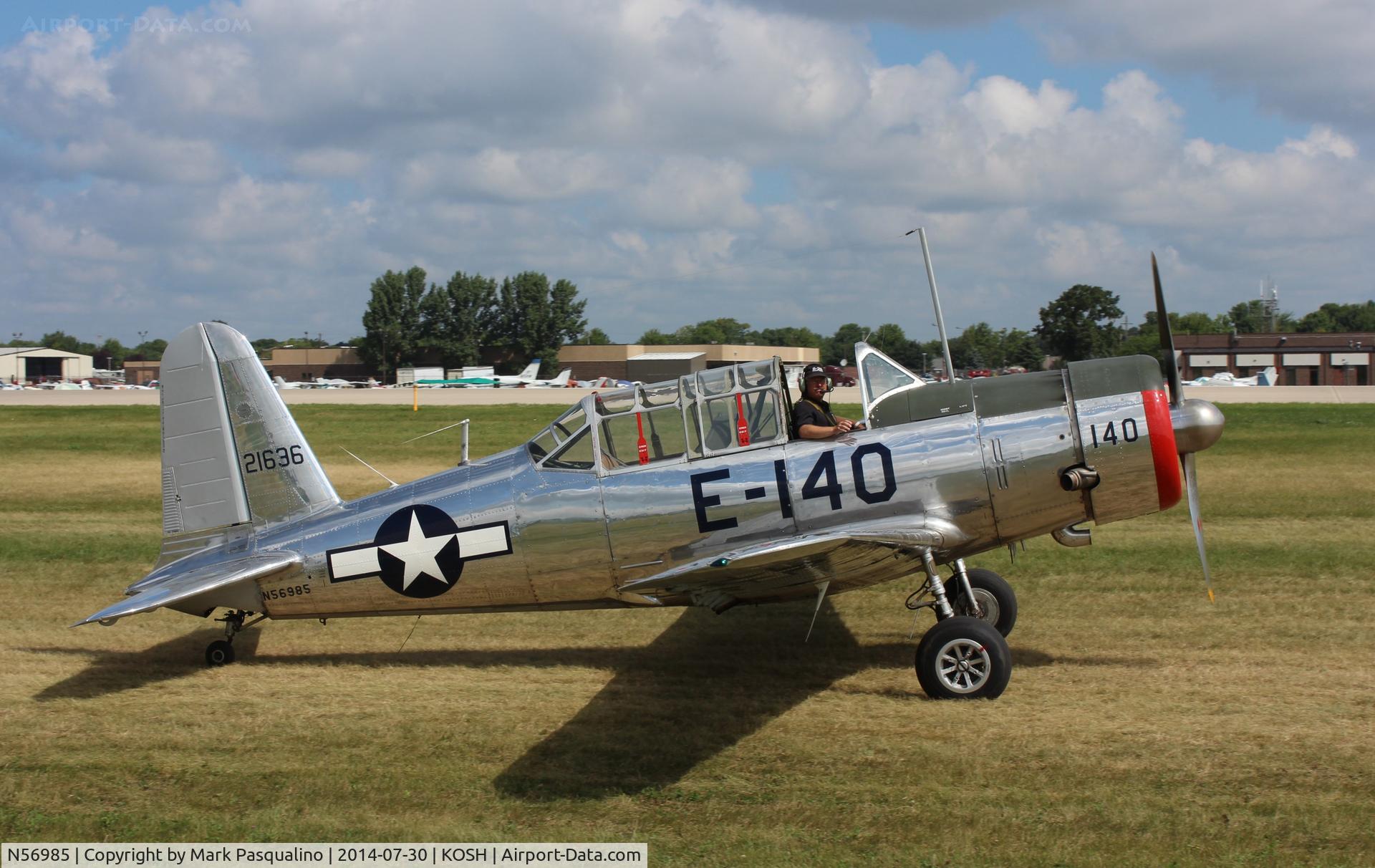 N56985, 1943 Consolidated Vultee BT-13A C/N 8557, Vultee BT-13A
