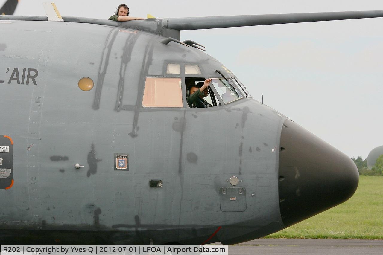 R202, Transall C-160R C/N 202, French Air Force Transall C-160R, Avord Air Base 702 (LFOA) in june 2012