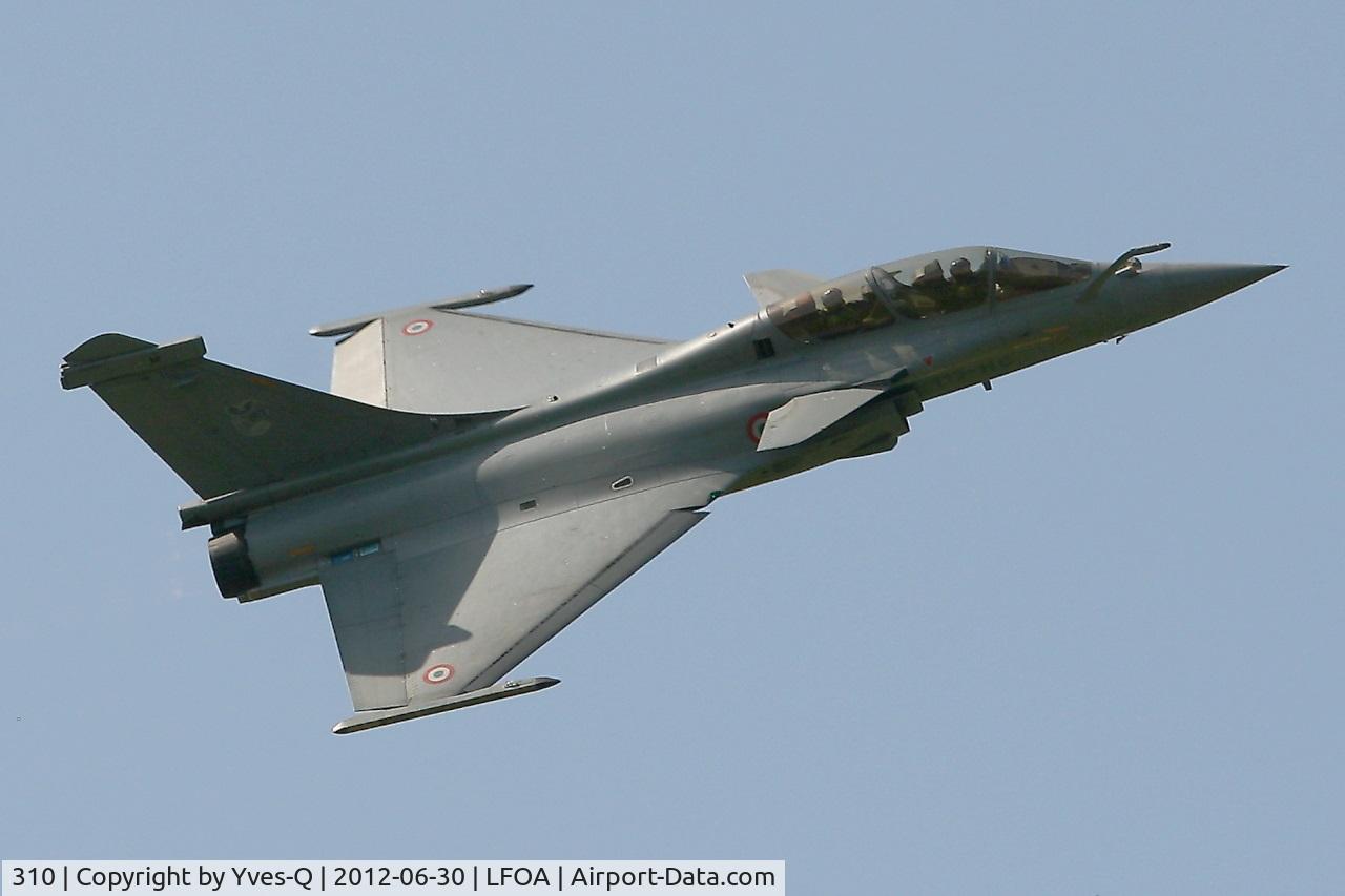 310, Dassault Rafale B C/N 310, French Air Force Dassault Rafale B, Solo display, Avord Air Base 702 (LFOA) Open day 2012