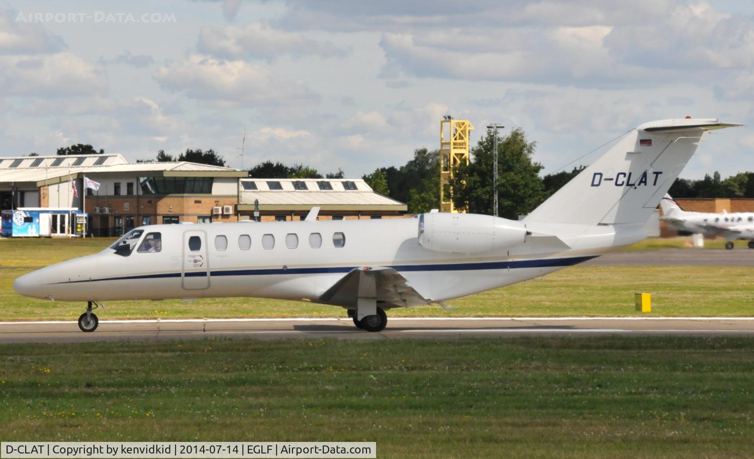 D-CLAT, 2006 Cessna 525B CitationJet CJ3 C/N 525B-0085, Exec departure.