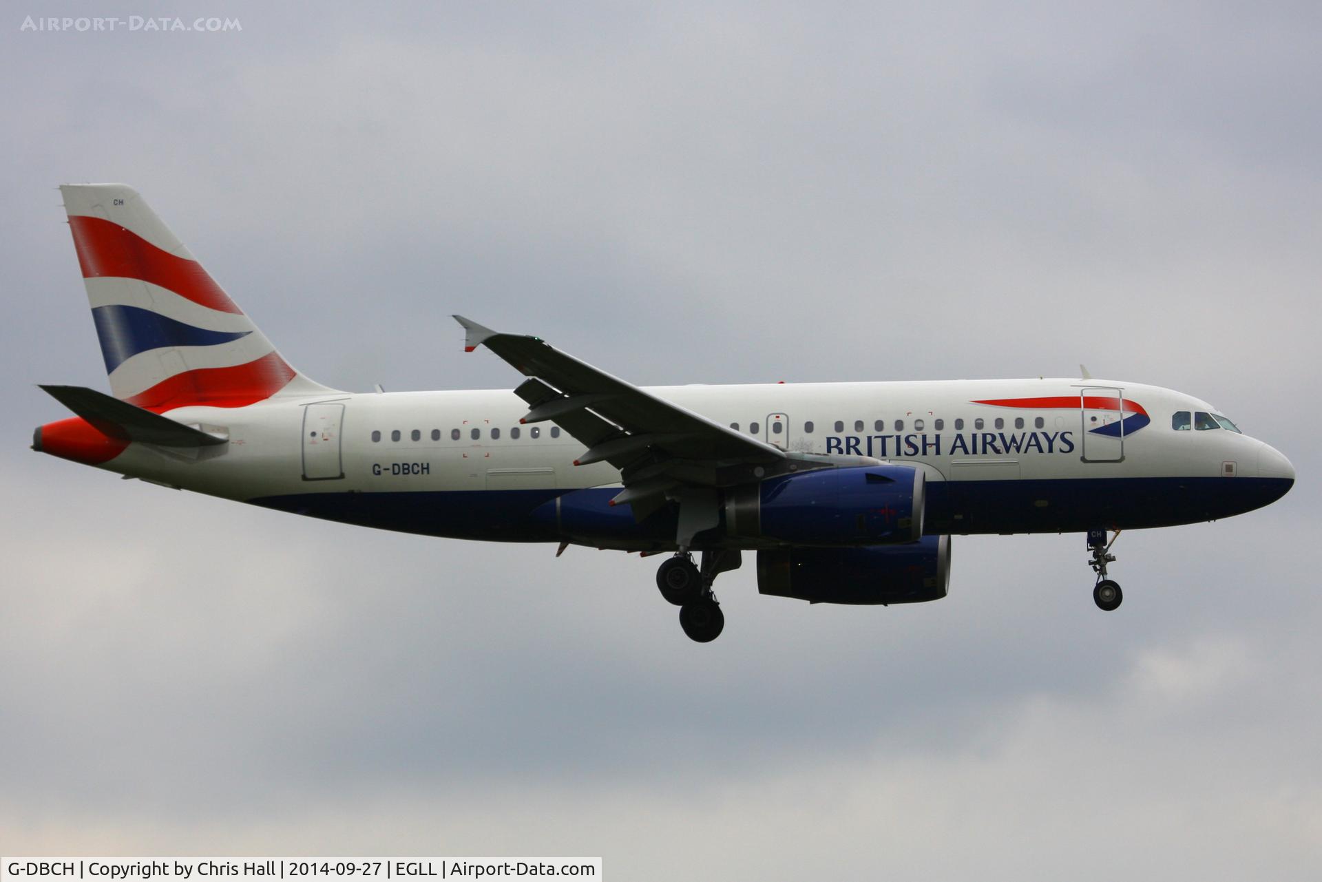 G-DBCH, 2006 Airbus A319-131 C/N 2697, British Airways