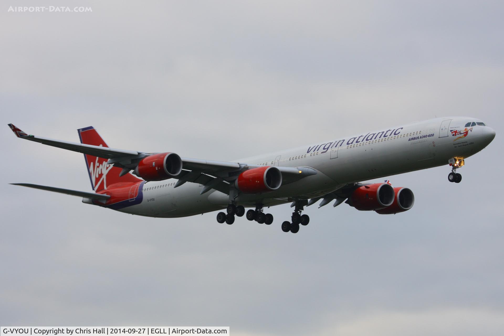 G-VYOU, 2006 Airbus A340-642 C/N 765, Virgin Atlantic