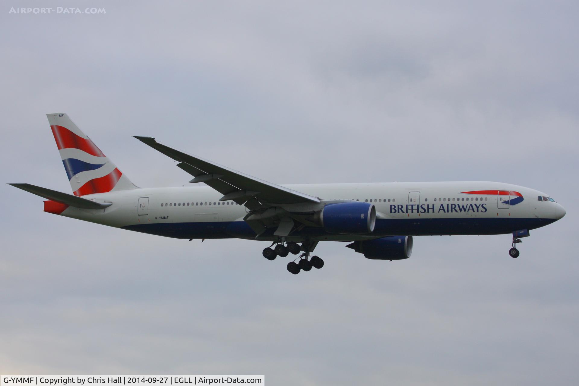 G-YMMF, 2000 Boeing 777-236 C/N 30307, British Airways