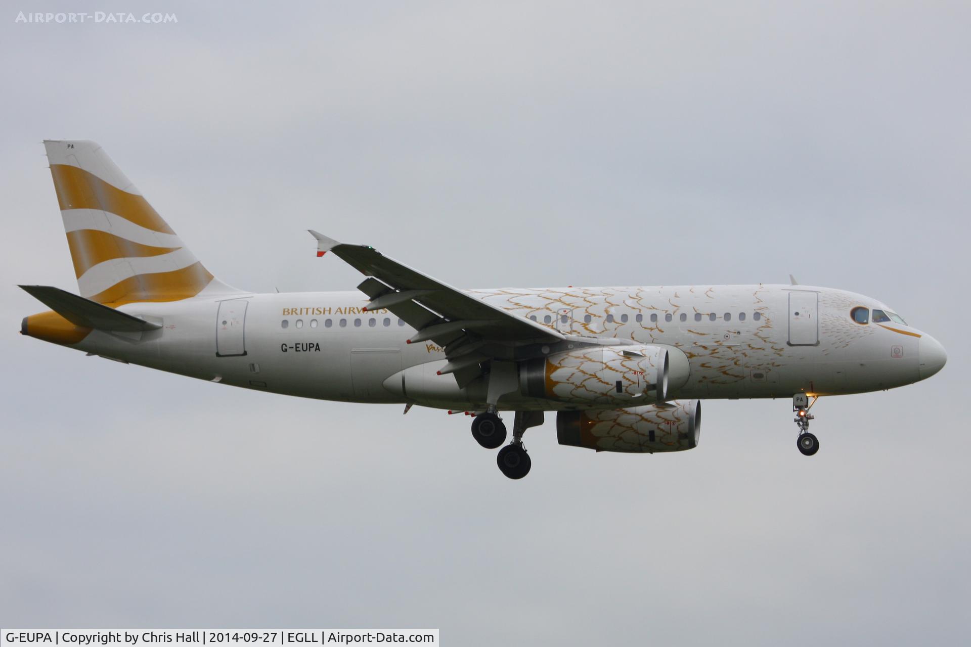 G-EUPA, 1999 Airbus A319-131 C/N 1082, British Airways
