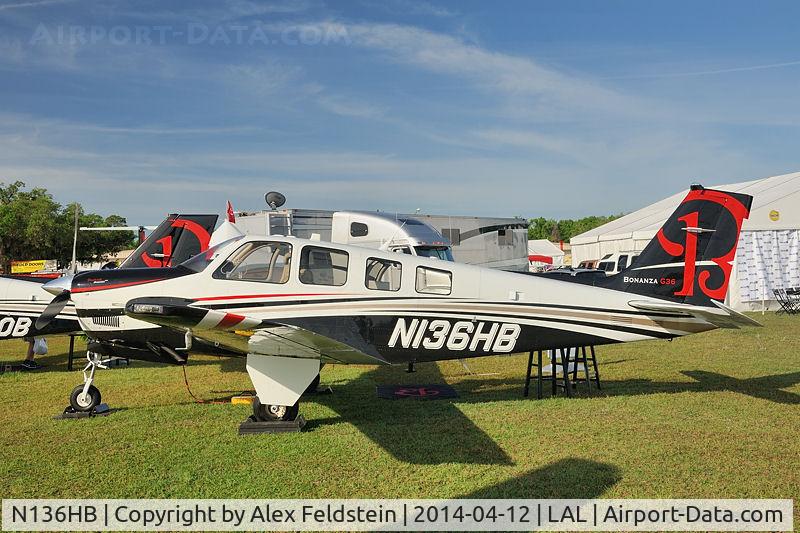 N136HB, Hawker Beechcraft Corp G36 Bonanza C/N E-3946, Sun-N-Fun