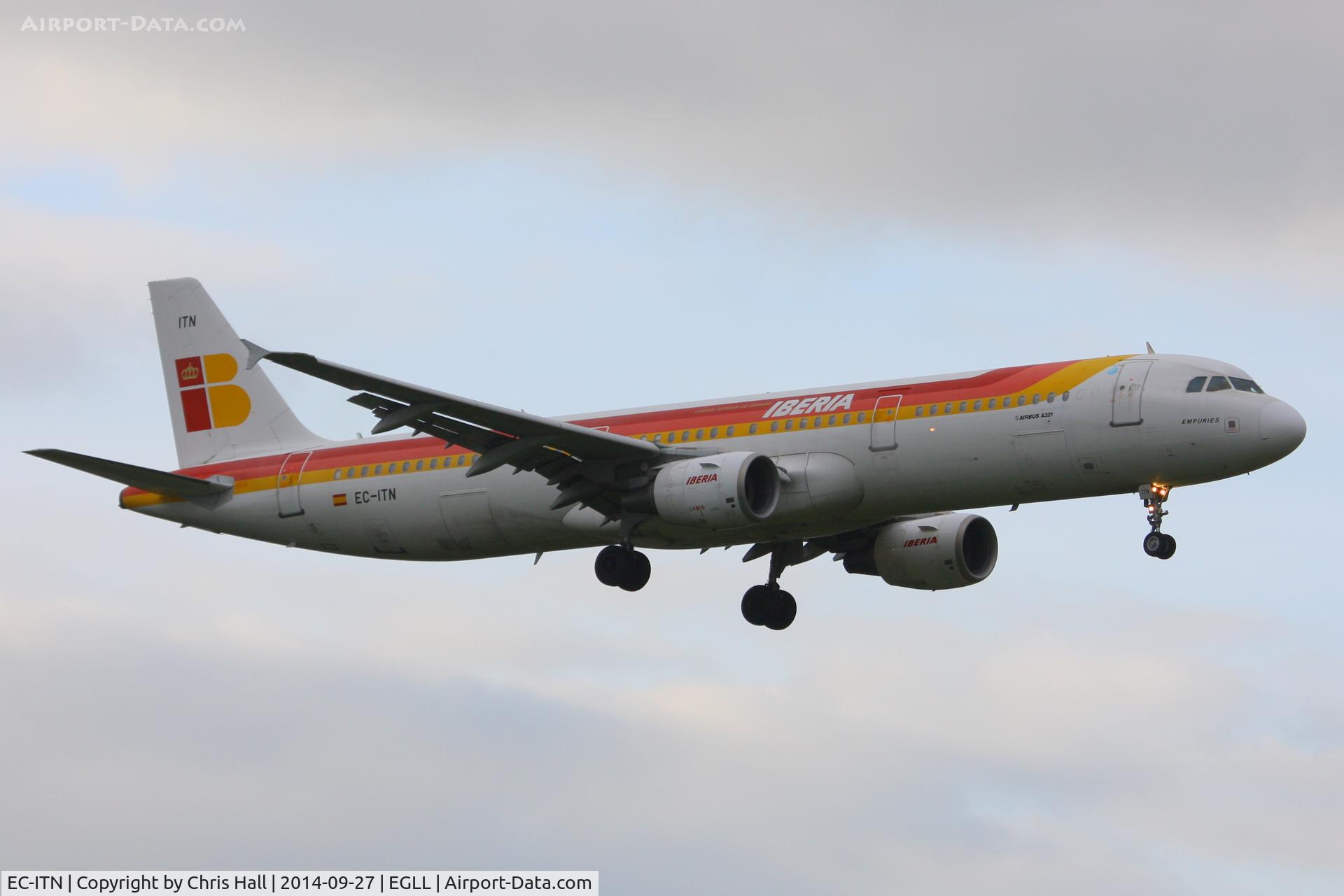 EC-ITN, 2003 Airbus A321-212 C/N 2115, Iberia