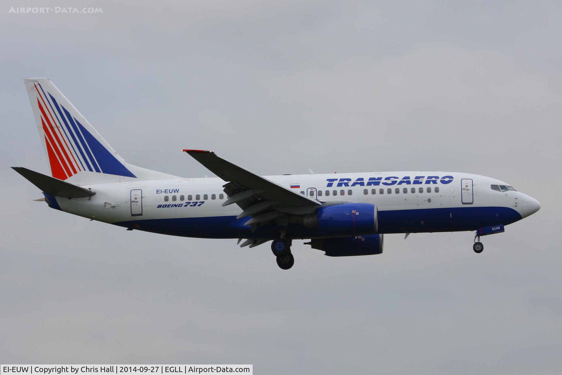 EI-EUW, 2004 Boeing 737-7Q8 C/N 29350, Transaero Airlines