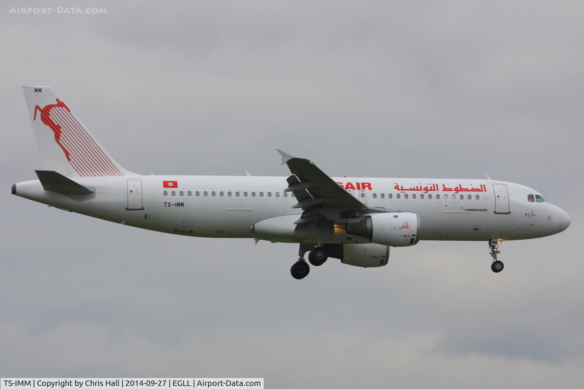 TS-IMM, 1999 Airbus A320-211 C/N 0975, Tunisair
