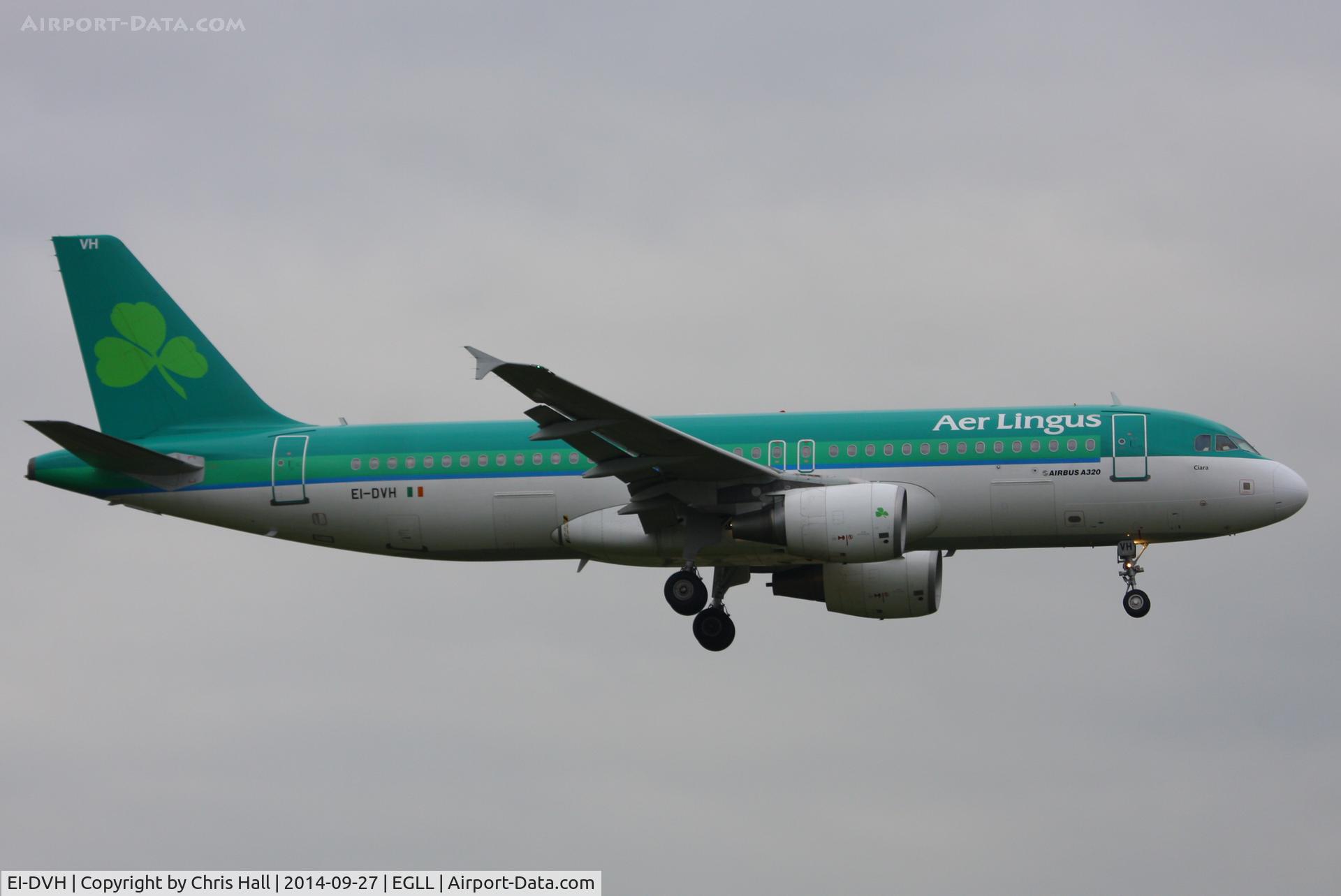 EI-DVH, 2007 Airbus A320-214 C/N 3345, Aer Lingus