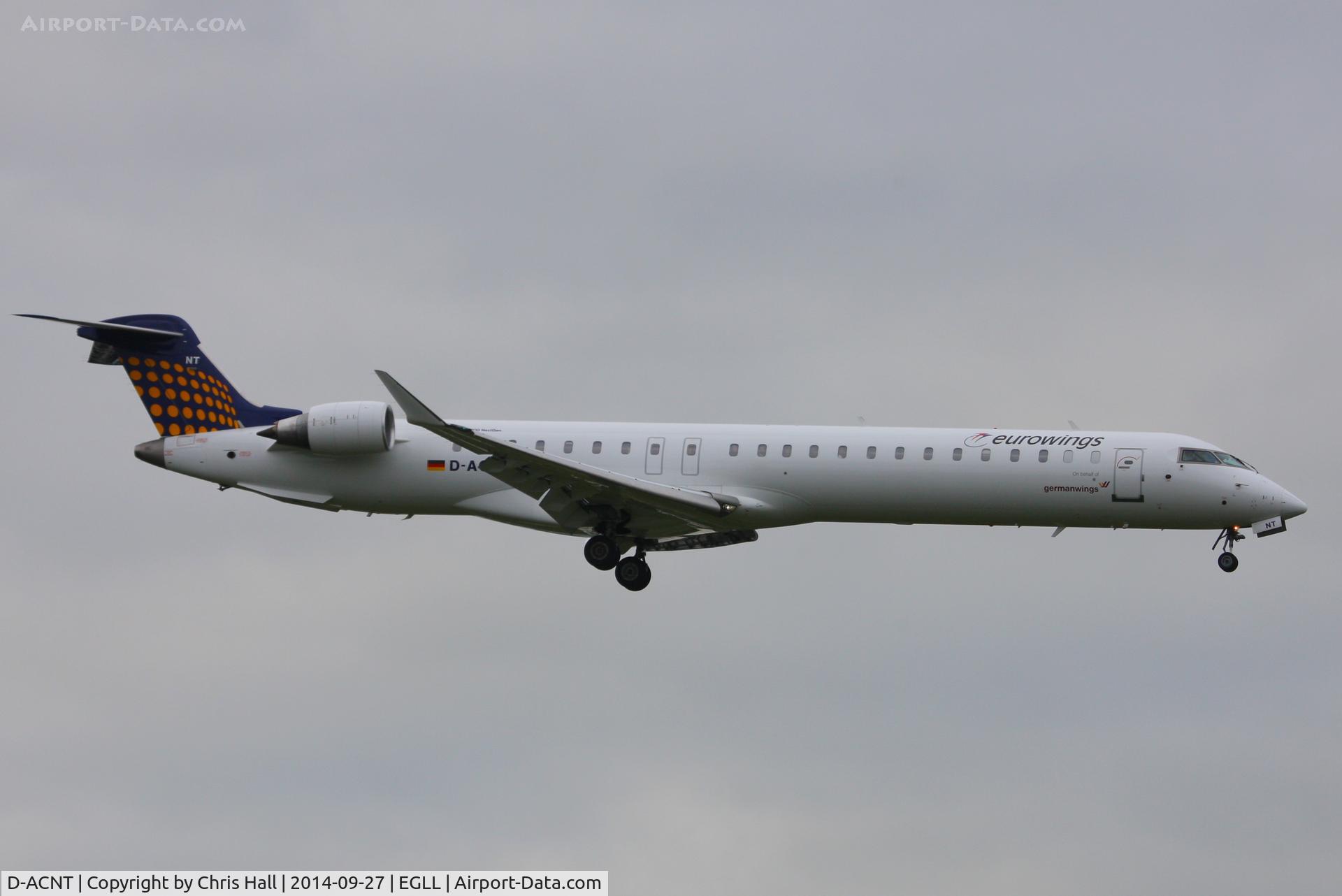 D-ACNT, 2011 Bombardier CRJ-900 NG (CL-600-2D24) C/N 15264, Eurowings