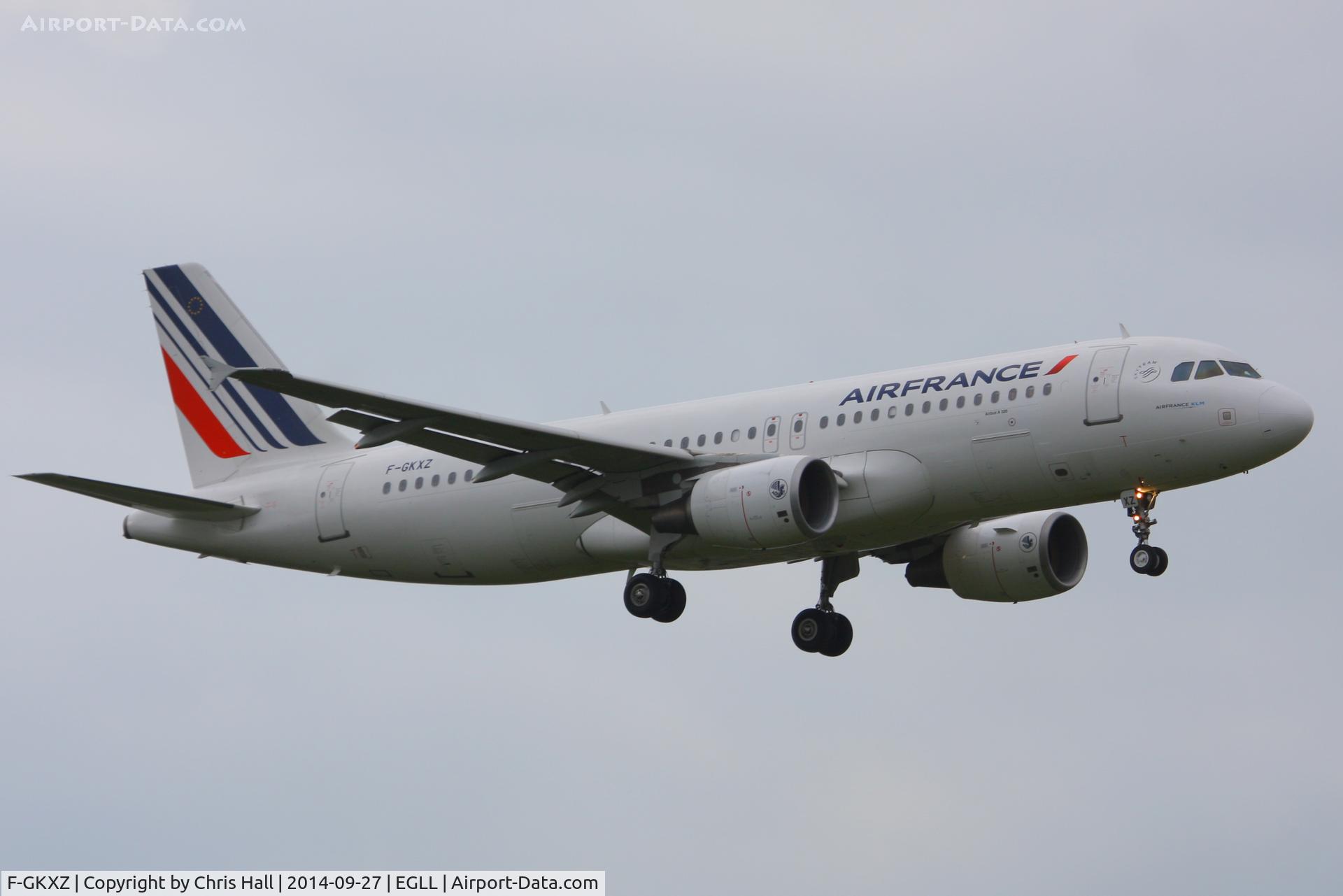 F-GKXZ, 2009 Airbus A320-214 C/N 4084, Air France
