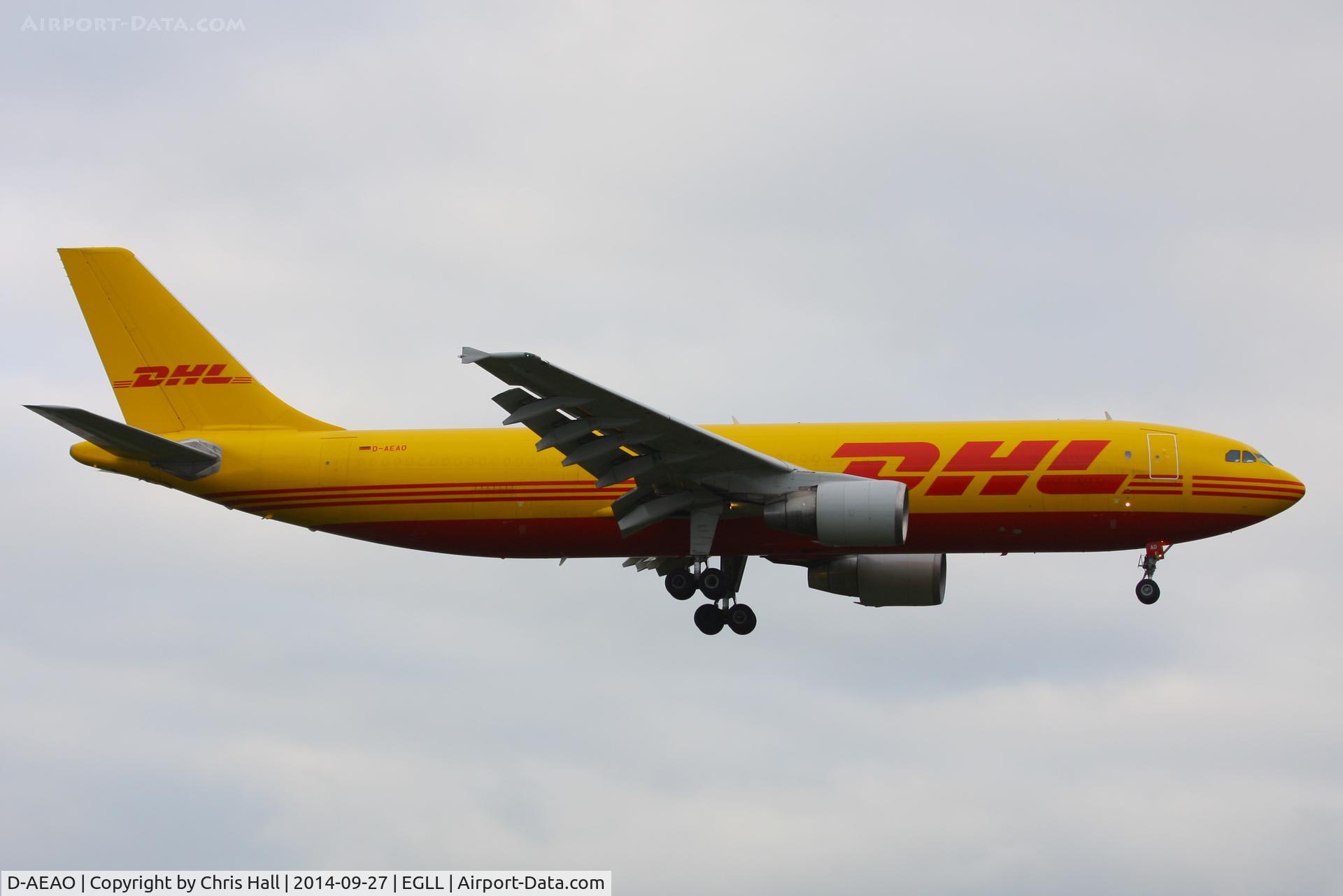 D-AEAO, 1993 Airbus A300B4-622R(F) C/N 711, DHL