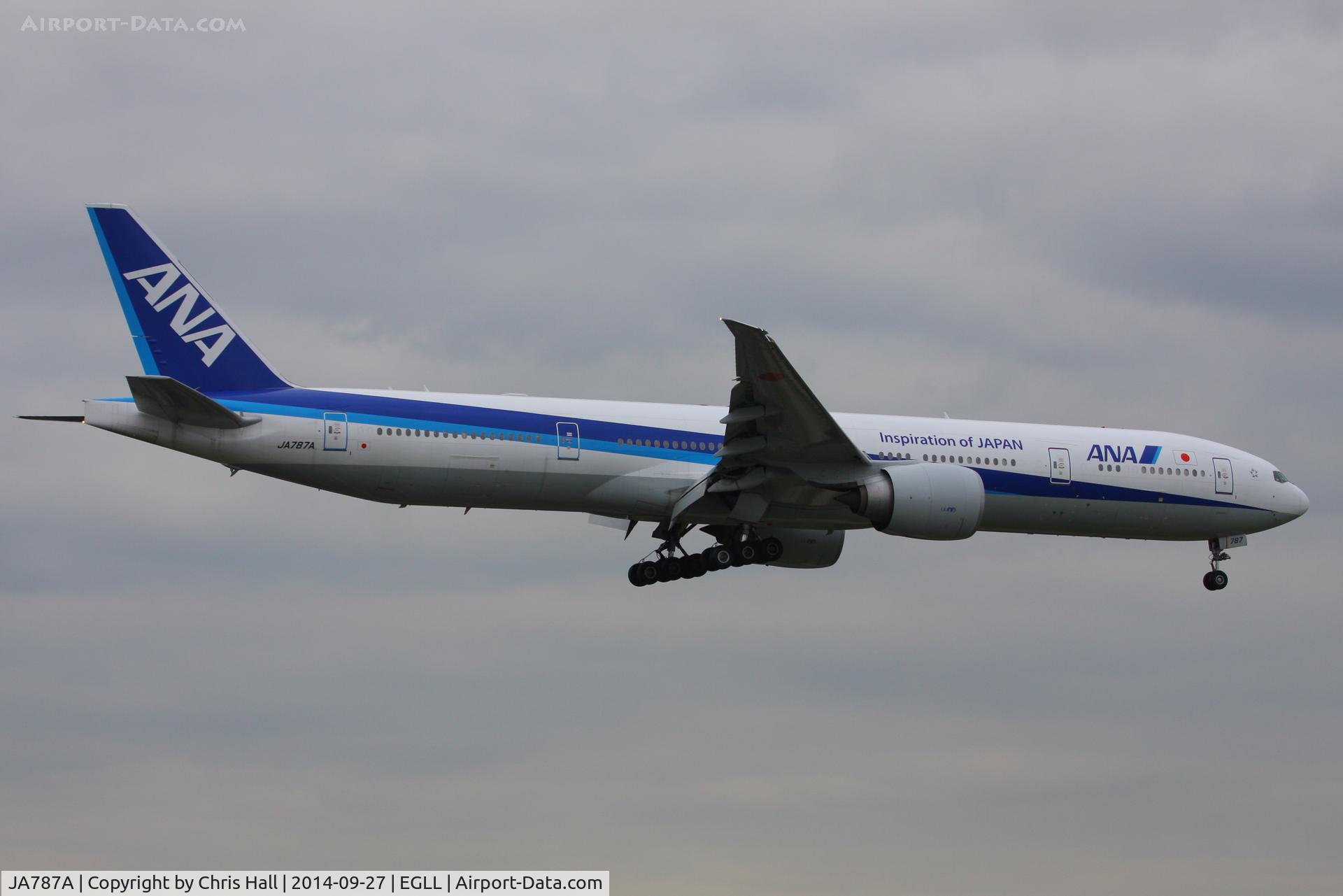 JA787A, 2010 Boeing 777-381/ER C/N 37949, All Nippon Airways