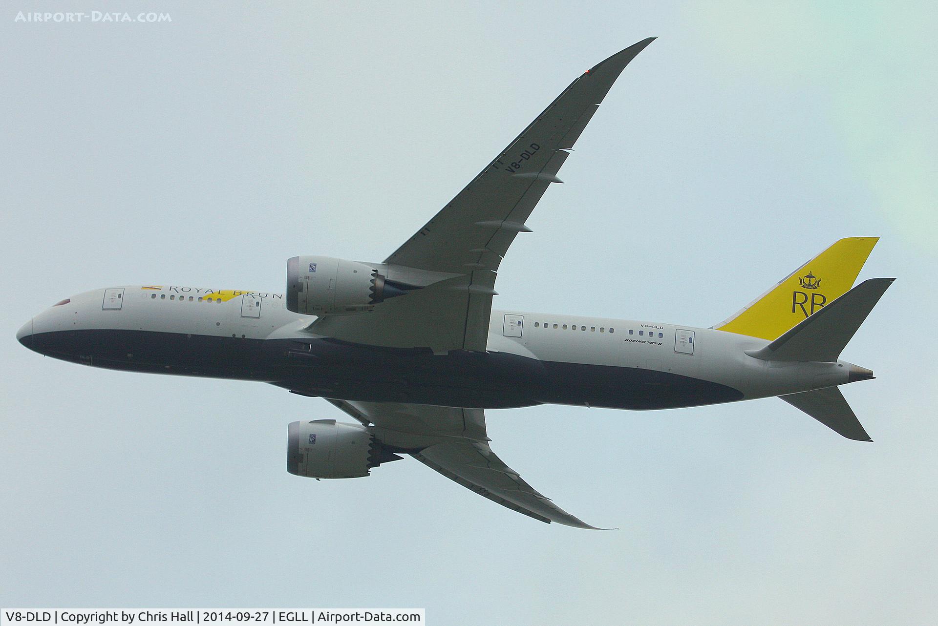 V8-DLD, 2014 Boeing 787-8 Dreamliner C/N 34788, Royal Brunei Airlines