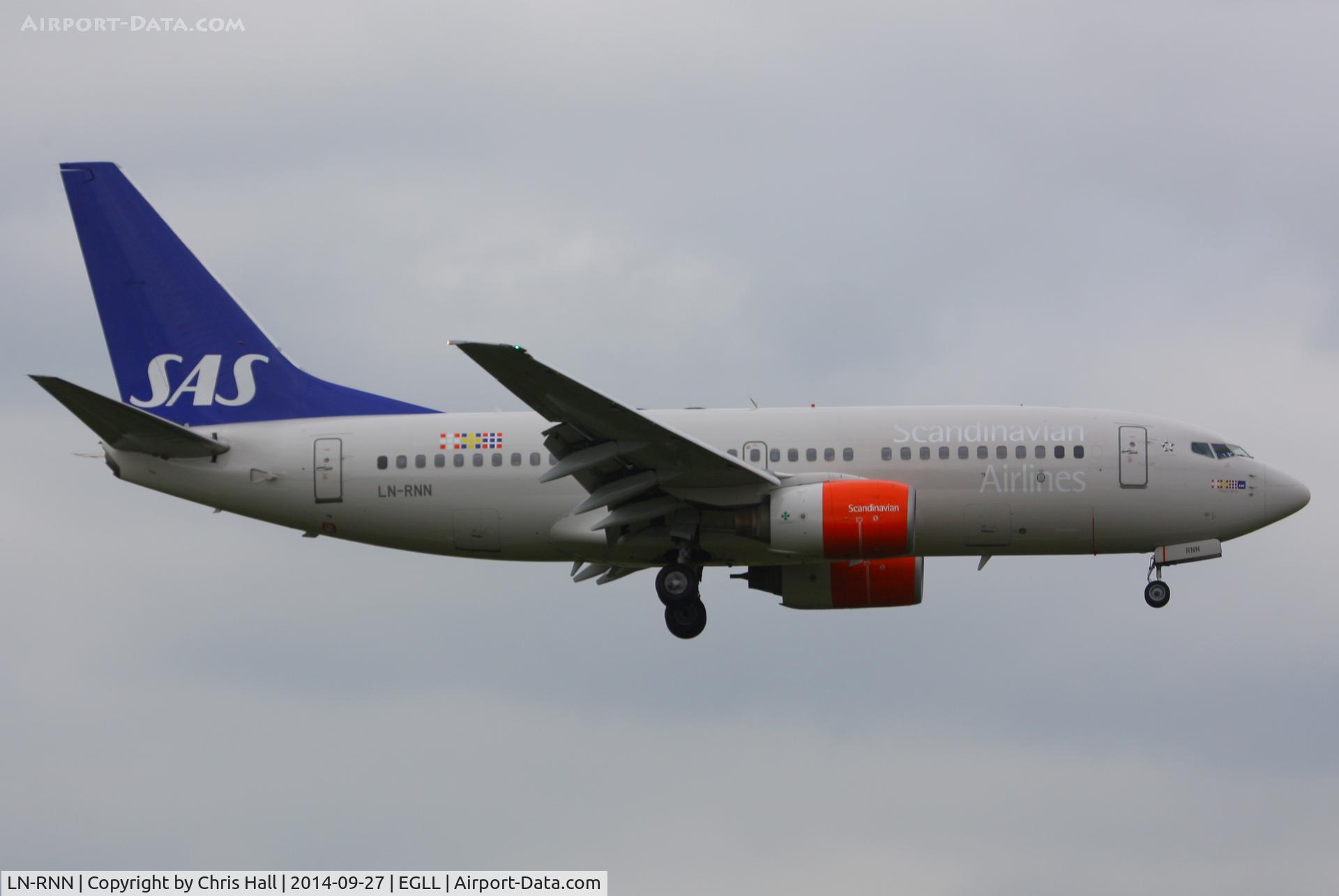 LN-RNN, 2000 Boeing 737-783 C/N 28315, Scandinavian Airlines