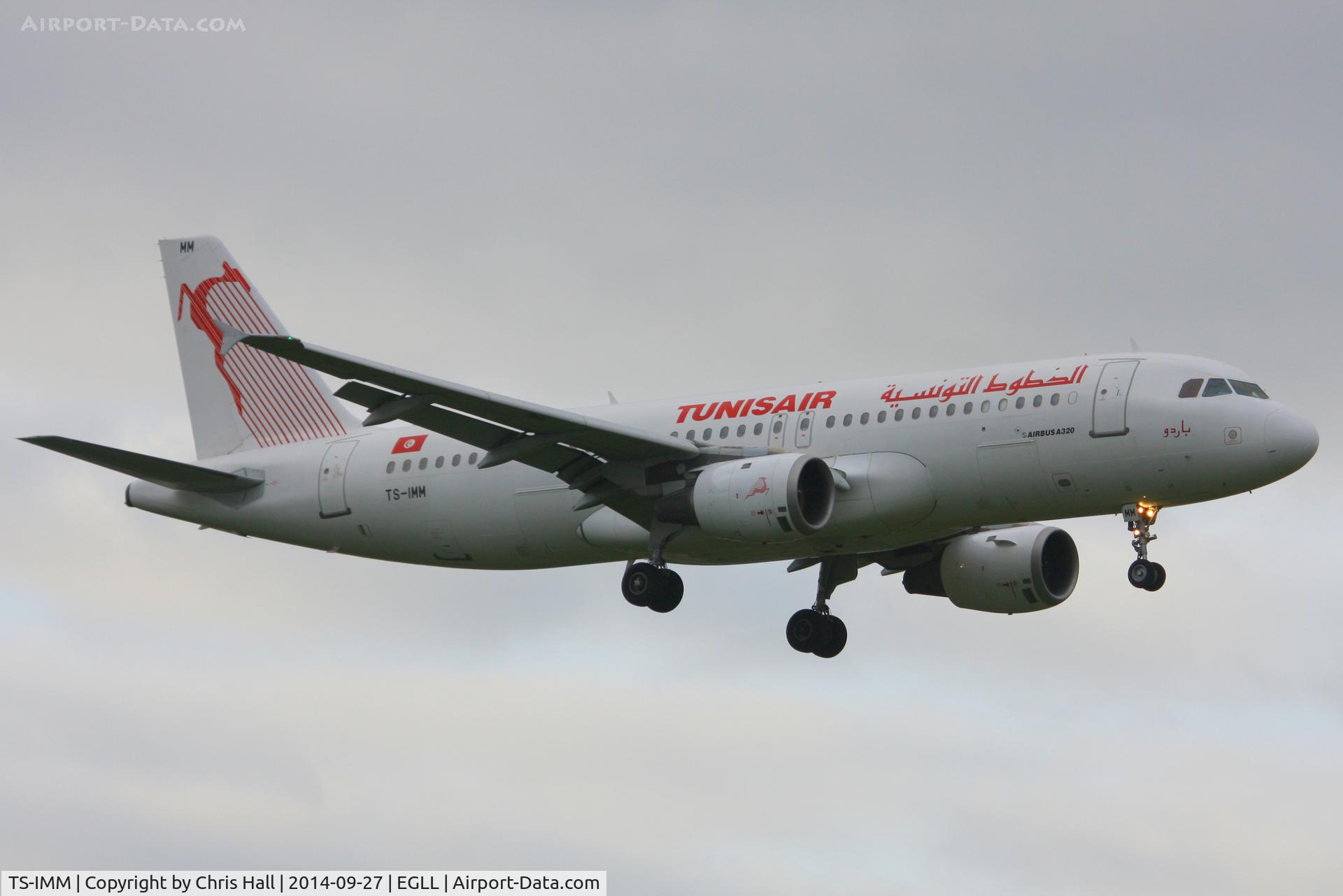 TS-IMM, 1999 Airbus A320-211 C/N 0975, Tunisair
