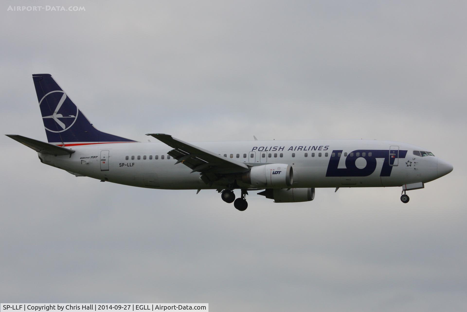 SP-LLF, 1997 Boeing 737-45D C/N 28752/2874, LOT - Polish Airlines