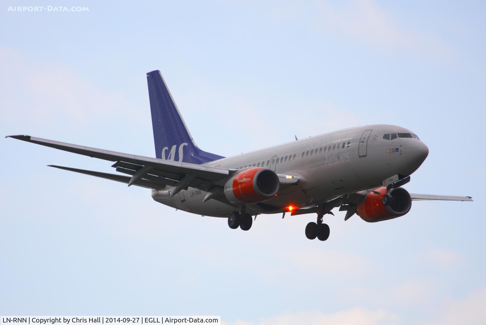 LN-RNN, 2000 Boeing 737-783 C/N 28315, Scandinavian Airlines