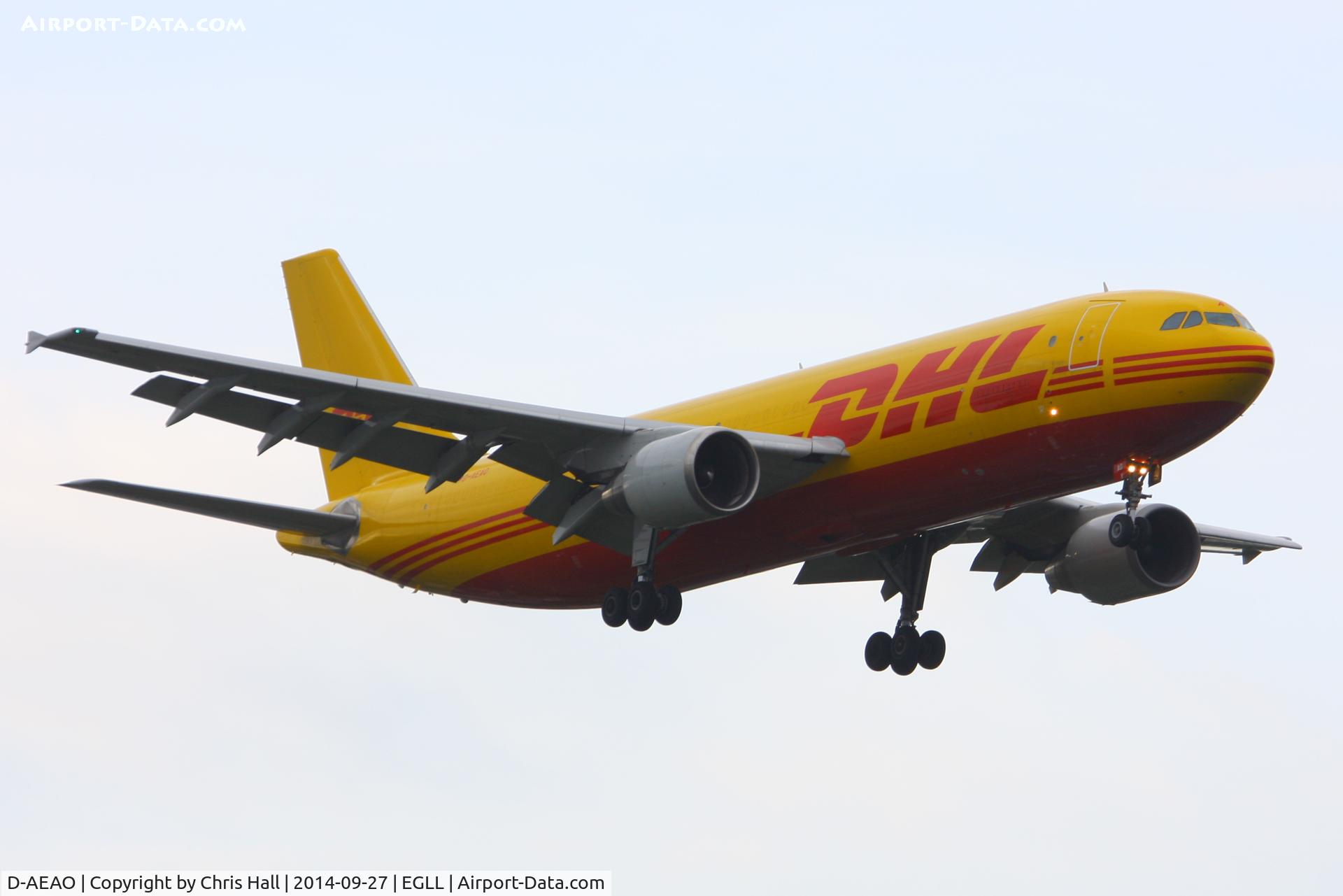 D-AEAO, 1993 Airbus A300B4-622R(F) C/N 711, DHL