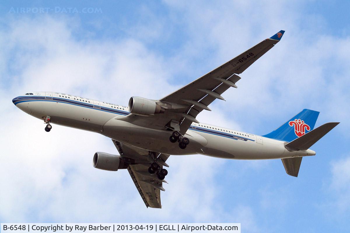 B-6548, 2012 Airbus A330-223 C/N 1335, Airbus A330-223 [1335] (China Southern Airlines) Home~G 19/04/2013. On approach 27R.