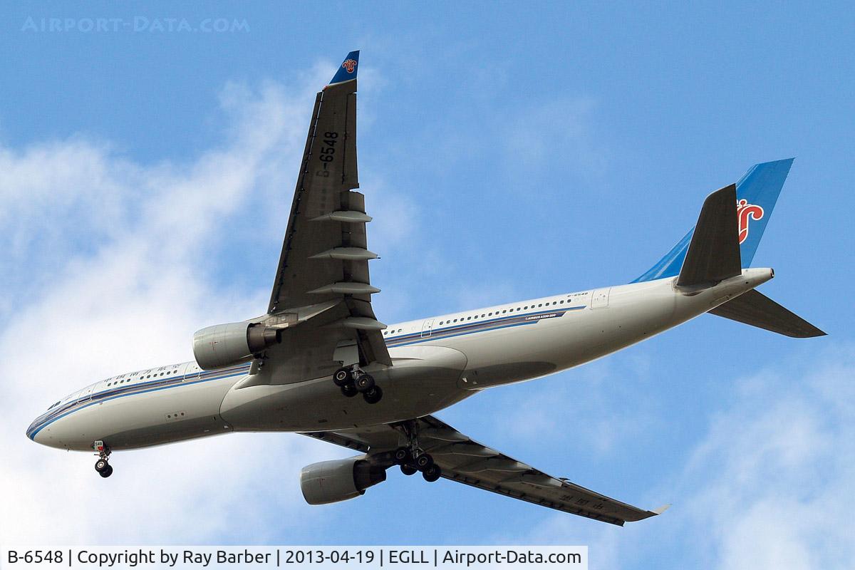 B-6548, 2012 Airbus A330-223 C/N 1335, Airbus A330-223 [1335] (China Southern Airlines) Home~G 19/04/2013. On approach 27R.