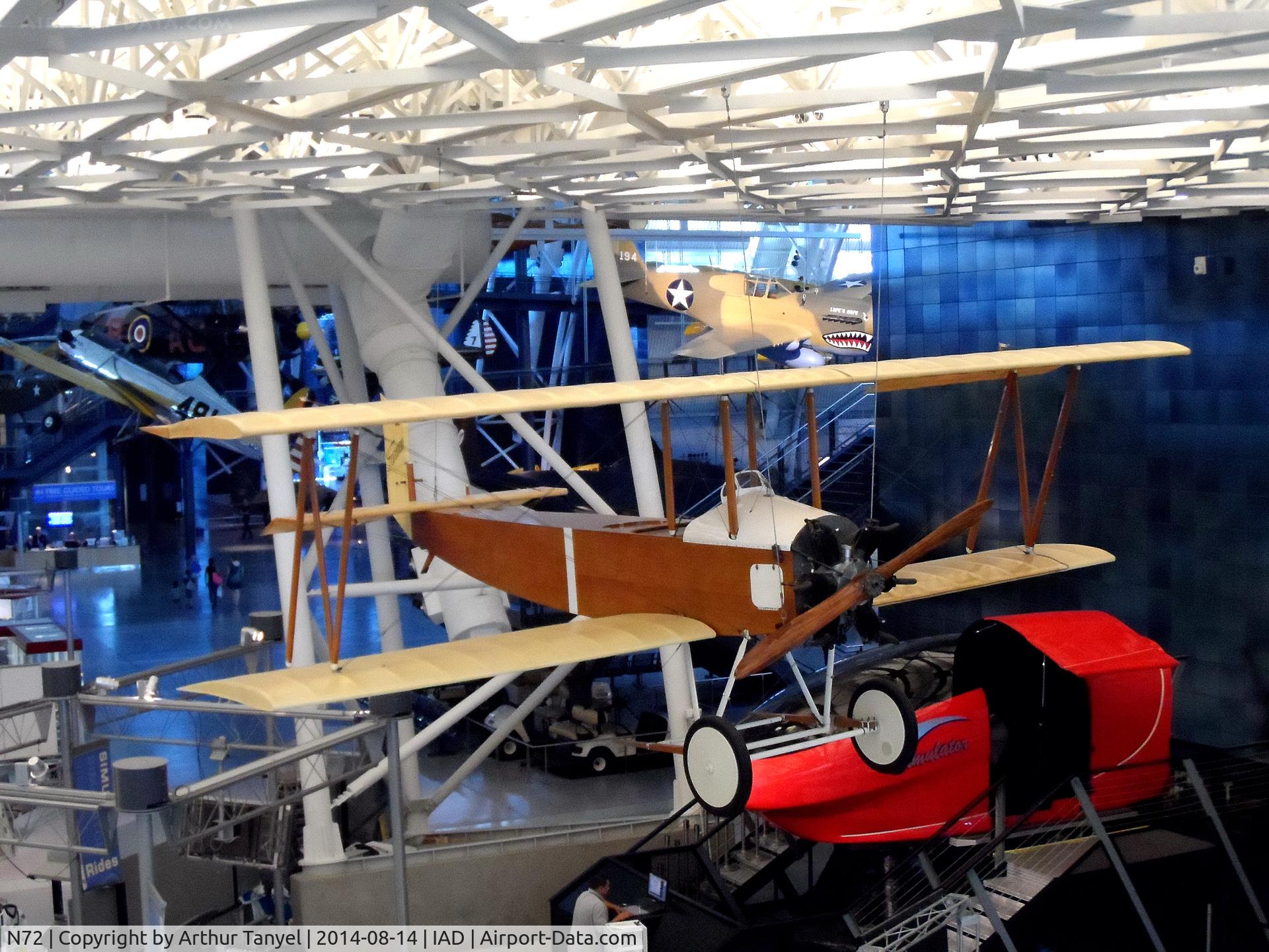 N72, Farman Sport C/N 15, On display @ the Udvar-Hazy Center