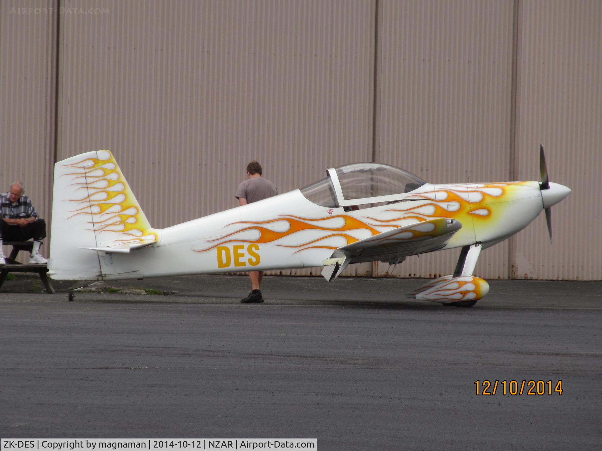 ZK-DES, Vans RV-7 C/N 70334, Not a Cessna 172 but VANS RV 7 c/n 70334