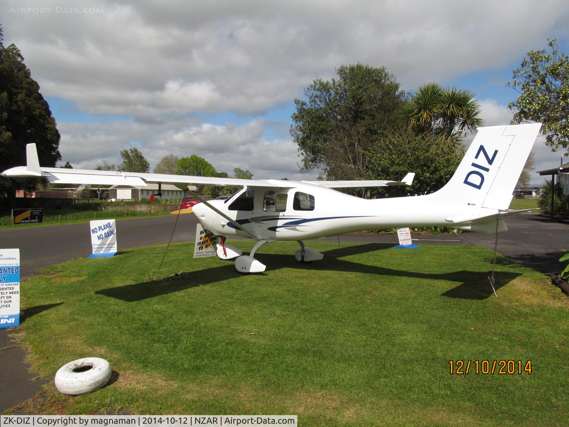 ZK-DIZ, Jabiru J230 C/N 643, Another angle now this is roadside.