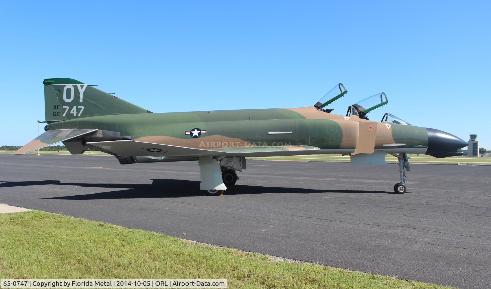 65-0747, 1965 McDonnell F-4D Phantom II C/N 1810, Joe Kittinger's F4D Phantom freshly restored (although the tail code is for some reason showing 66-0747, which was a UH-1 tail code)