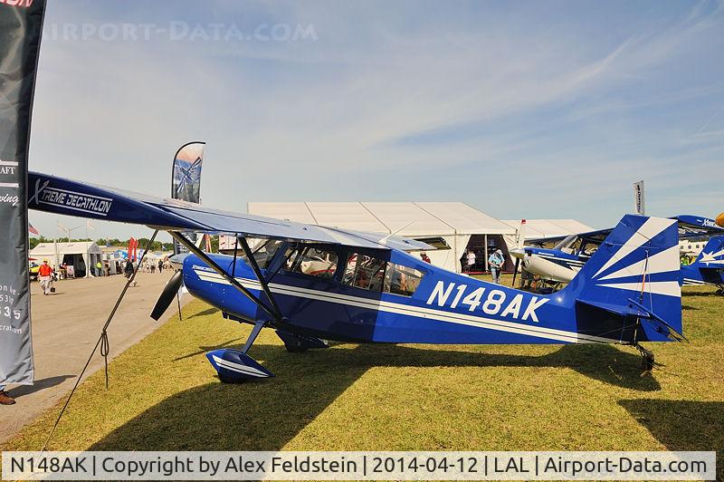 N148AK, 2014 American Champion 8KCAB Xstreme Decathlon C/N 1140-2014, Sun-N-Fun