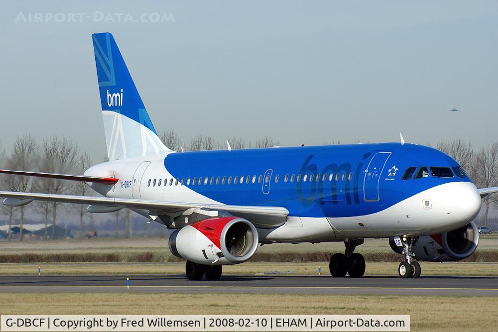 G-DBCF, 2005 Airbus A319-131 C/N 2466, BMI