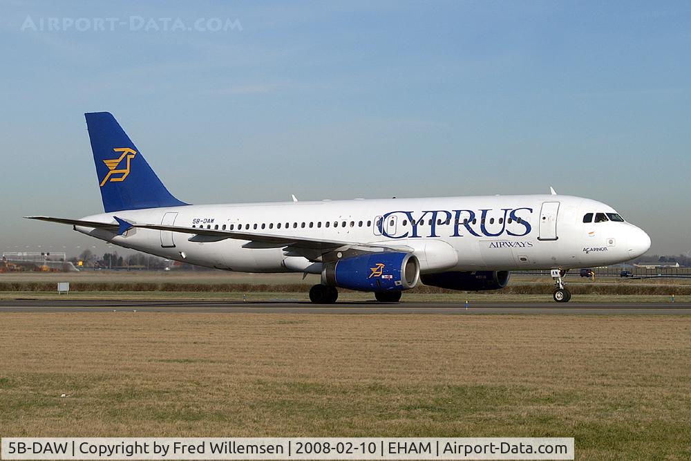 5B-DAW, 1989 Airbus A320-231 C/N 038, Cyprus
