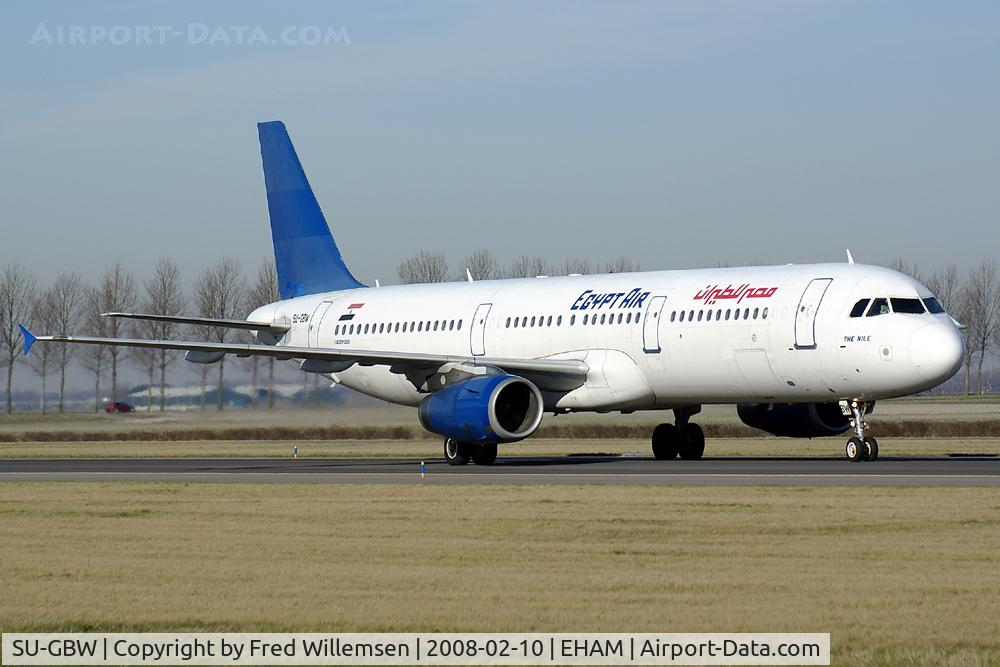 SU-GBW, 1997 Airbus A321-231 C/N 725, Egyptair