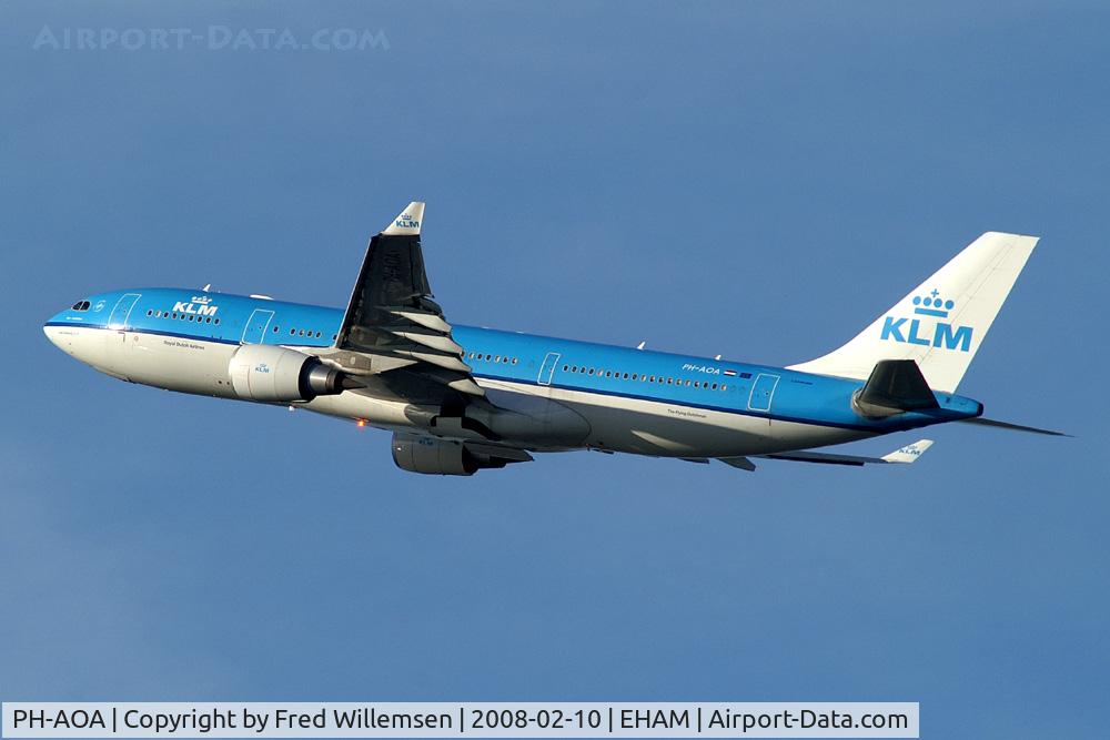 PH-AOA, 2005 Airbus A330-203 C/N 682, KLM