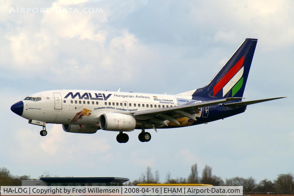 HA-LOG, 2004 Boeing 737-6Q8 C/N 28261, Malev