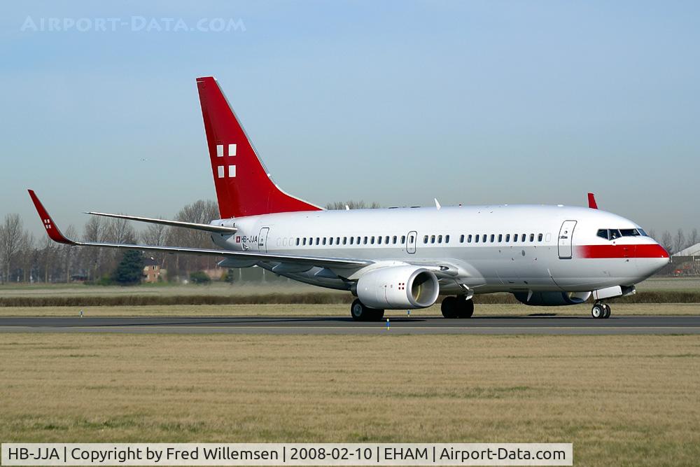 HB-JJA, 2005 Boeing 737-7AK BBJ C/N 34303, PRIVATAIR