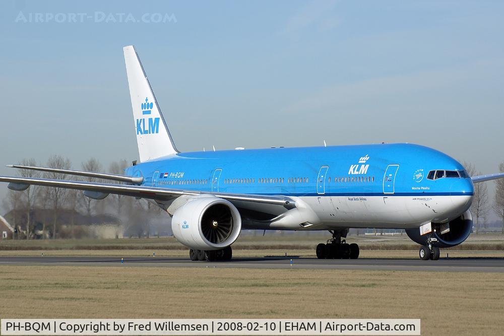 PH-BQM, 2006 Boeing 777-206/ER C/N 34712, KLM