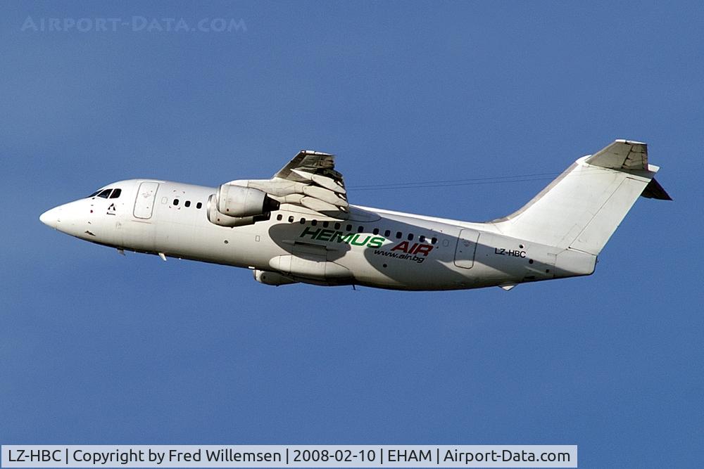 LZ-HBC, 1987 British Aerospace BAe.146-200 C/N E2093, HEMUS AIR