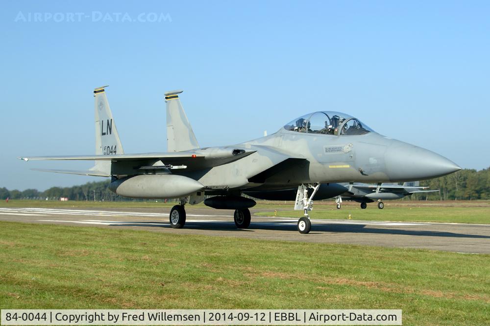 84-0044, 1984 McDonnell Douglas F-15D Eagle C/N 0924/D052, 493FS from Lakenheath