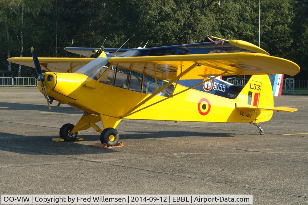 OO-VIW, Piper L-18C Super Cub (PA-18-95) C/N 18-1544, 
